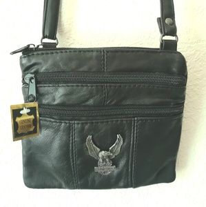 NEW Harley-Davidson leather crossbody bag